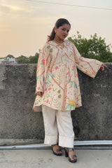 Botanic Flow Tunic With Farshi Set