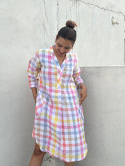 Pastel Picnic Tunic Dress