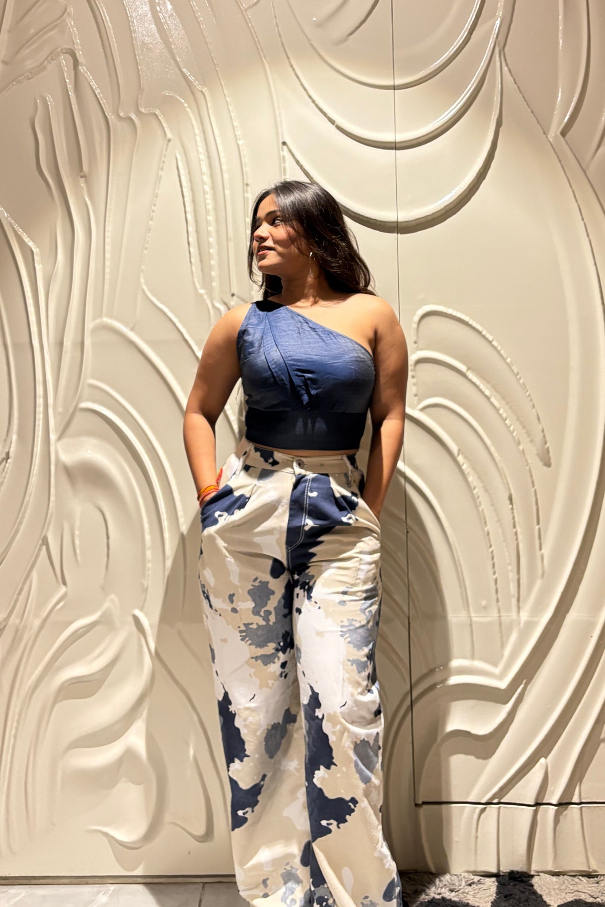 Inkblot Denim Coord Set