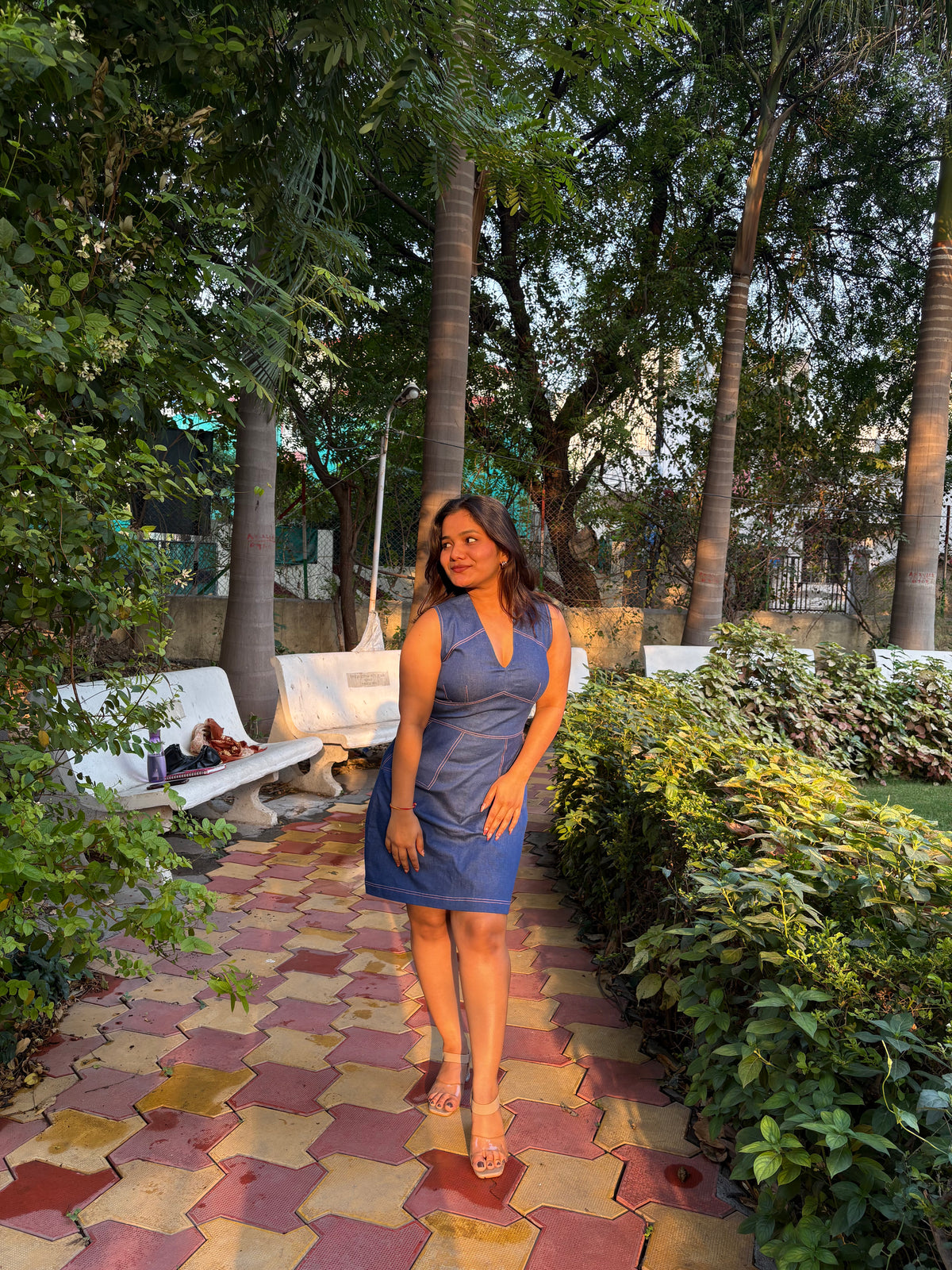 Denim Daze Short Dress