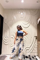 Inkblot Denim Coord Set