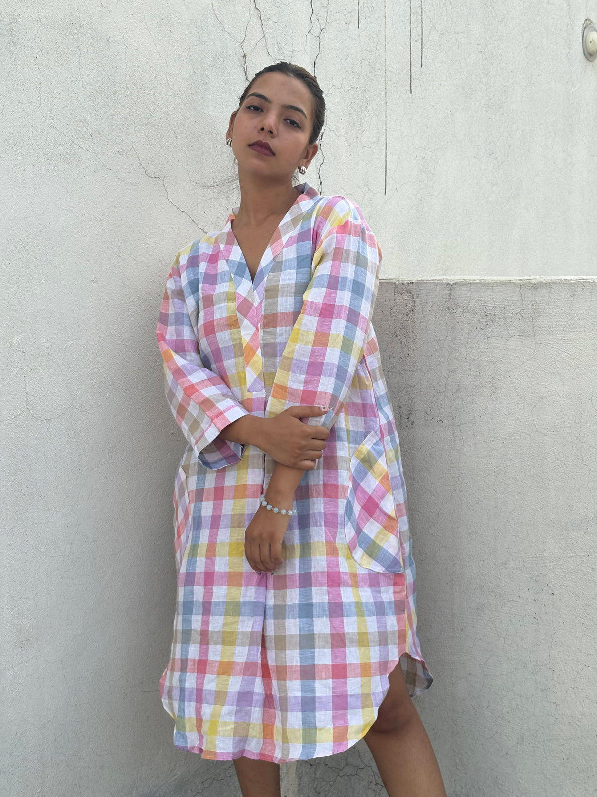 Pastel Picnic Tunic Dress