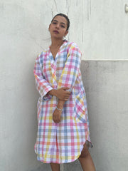 Pastel Picnic Tunic Dress