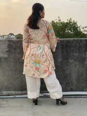 Botanic Flow Tunic With Farshi Set