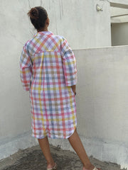 Pastel Picnic Tunic Dress